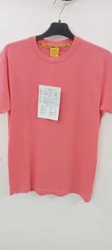 Cotton Men Plain T Shirt, Round Neck