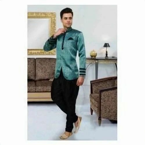 White Embroidered Stylish Wedding Sherwani