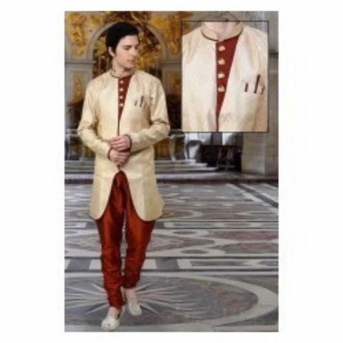 White Wedding Wear Partywear Sherwani