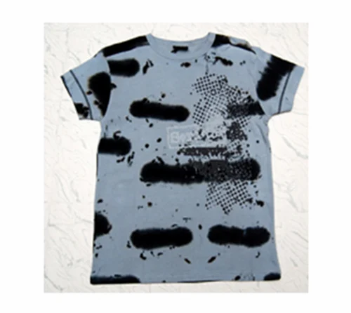 Half Sleeve Black Ladies Printed Round Neck T Shirts