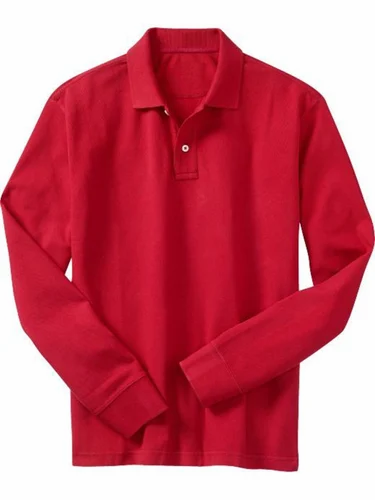 Mens Full Sleeve Polo T Shirt