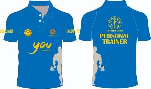 Cotton Full Sublimation Polo T Shirt