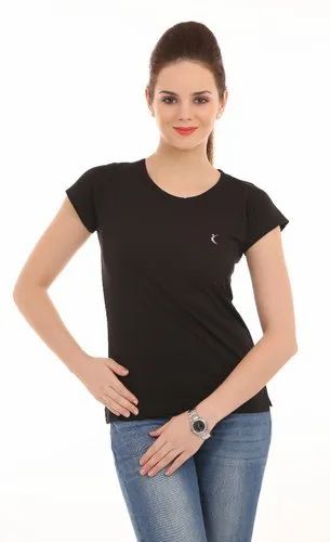 Half Sleeve Round Neck T Shirt for Girls