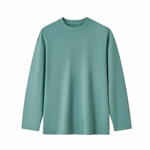 Cotton Mens Plain Full Sleeves T Shirt