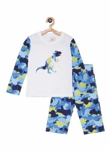 BOYS CAMOUFLAGE TOP AND 3/4 TH
