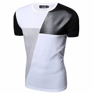 Round Collar Mens Designer T Shirts