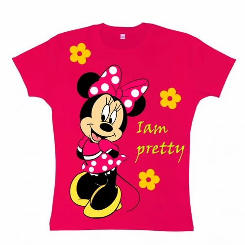 Half Sleeve Daily Wear Girls T-Shirts