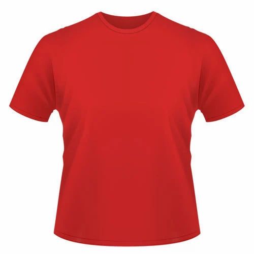 Plain Cotton Men Round Neck T-Shirt