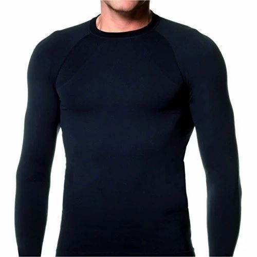 Men's Polyester Full Sleeve T Shirt, Size: S-L