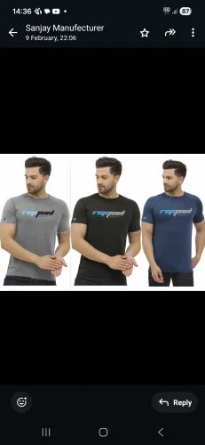 Half Sleeves Men T-Shirt