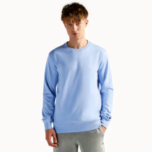 Plain 250 GSM French Terry Full Sleeve T Shirt