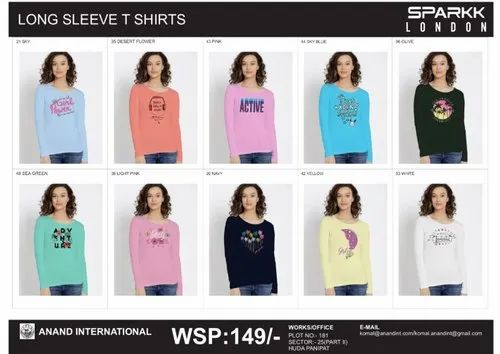 Women Basic Long T-Shirt
