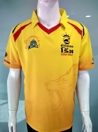 Polyester Cricket IPL T Shirts, Packaging Type: Box