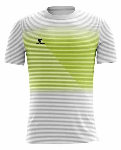 Men Polyester Print T Shirts for Team