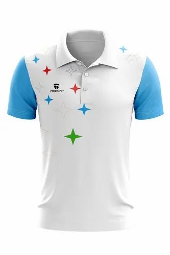 Printed Polyester Designer T-shirt