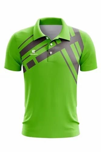 Polyester Cricket Men's Sports T-Shirt
