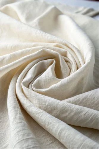 GOTS Organic cotton printed muslin fabric, 110-120 GSM