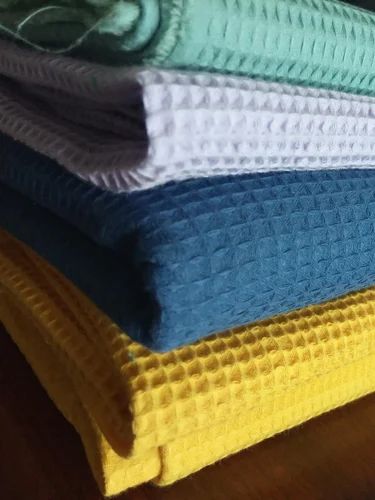 Polycotton waffle Fabric