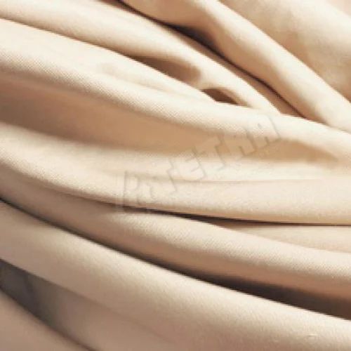 White Cotton Organic Voile Fabric, GSM: 100-150 GSM