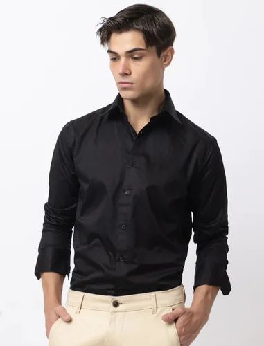 Cotton Men Formal Shirts, Full sleeves