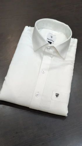 Cotton Men Formal Shirt, Plain