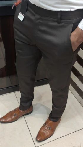 Mens Formal Cotton Trouser, Regular Fit