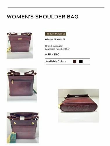 Female WRANGLER Leather Shoulder Bags