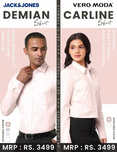 Cotton Plain Shirt