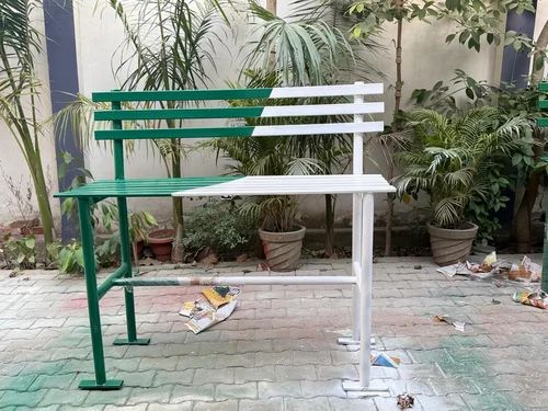 3 Seater Mild Steel Park Benches, With Backrest