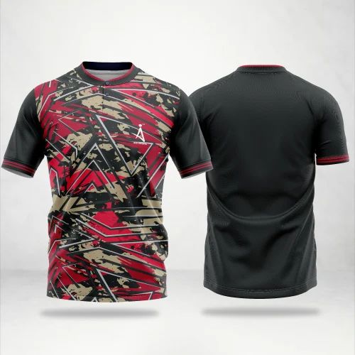 Football Customizable Mens Polyester Sport T Shirts