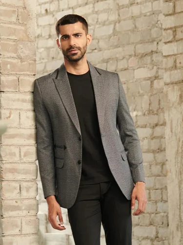 Cotton Men Formal Blazer