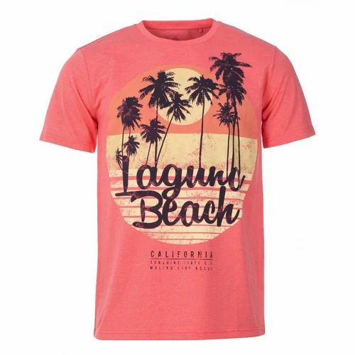 Graphic Round Neck Men Designer T-Shirt