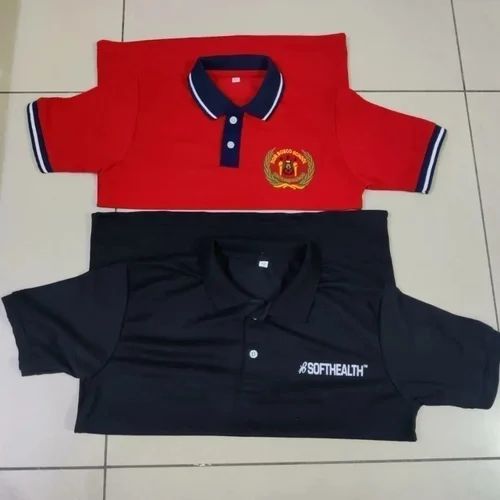 Logo Poly Cotton T Shirt