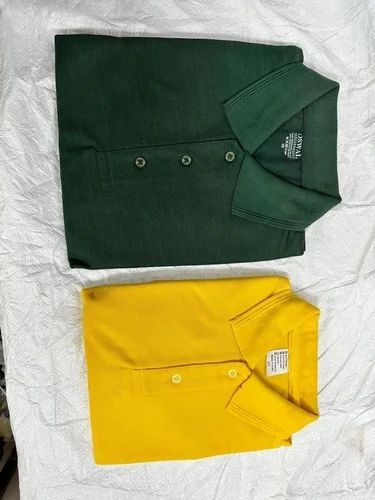 Polo Neck Men Hosiery T Shirt