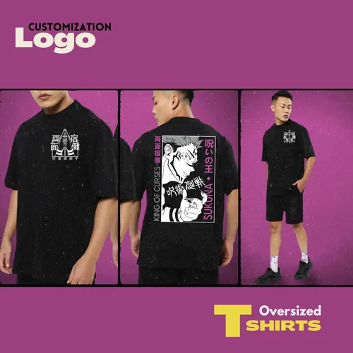 Customized Logo Oversized Tshirts For Men