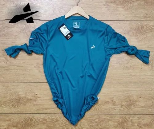Polyester Dot Knit Fabric T Shirt For Men's 180 Gsm