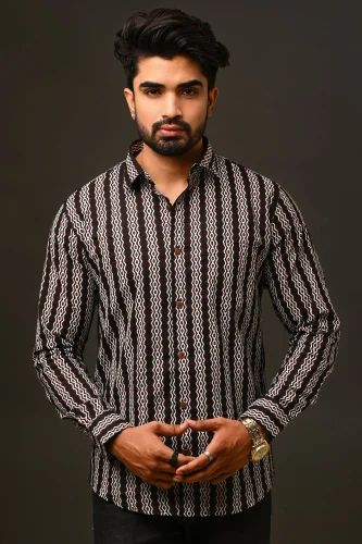 Mens Stripper Cotton shirt