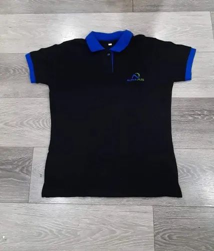 Casual Wear Ladies Polo Collared T Shirt