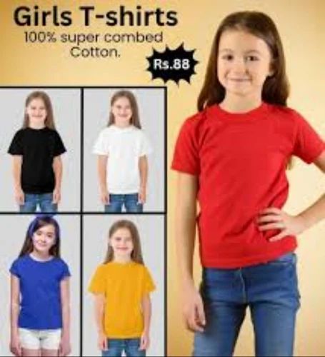 Daily Wear Girls T-Shirt manufacturers