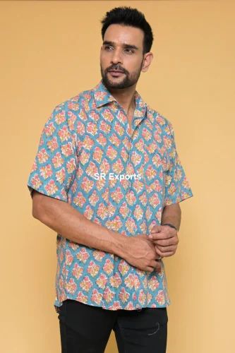 Printed Summer Wear Cotton Shirt