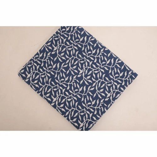 Indigo Dyed Cotton Fabric