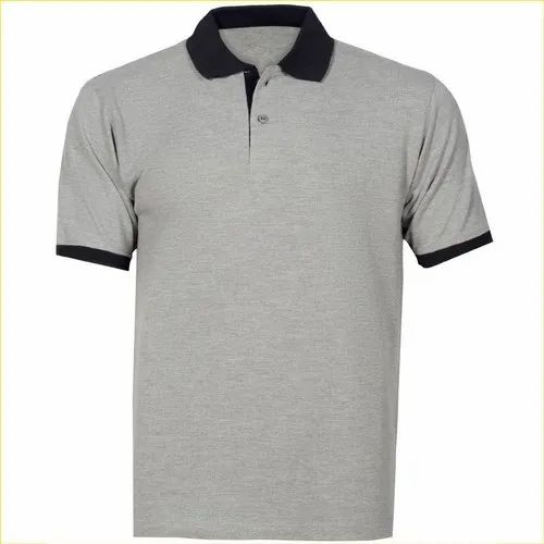 Mens Polyester Cotton T Shirts, S-4XL