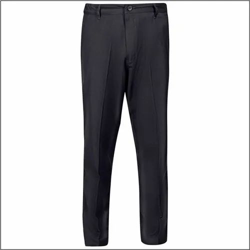 Cotton Mens Plain Formal Trouser, Regular Fit