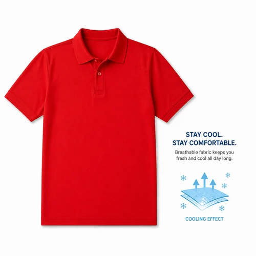 Cotton Poly Premium Titlis T Shirt