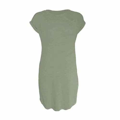 Cotton Ladies Long T Shirt