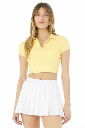 Casual Wear Ladies Polo Tops