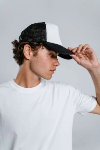 Poly Cotton White Men Round Neck Plain T Shirt