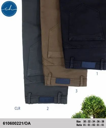 Cotton Men Formal Trouser