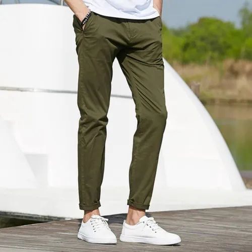 Cotton Men Formal Trouser