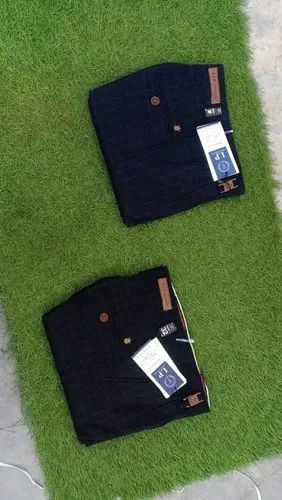 Blue Unisex Formal Trouser